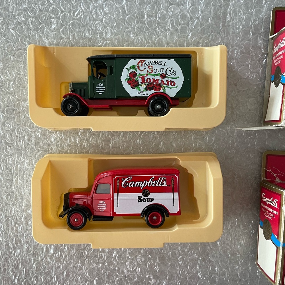 Campbell's Soup Co. Die-Cast trucks bundle
